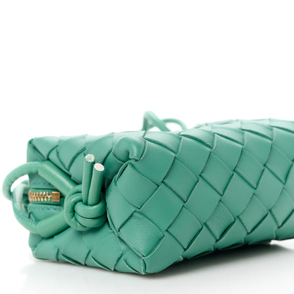 Bottega Veneta Nappa Intrecciato Candy Loop Camera Bag Mermaid 8 of 10