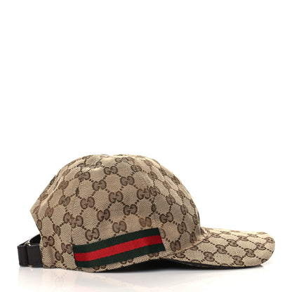 Gucci Monogram Web Baseball Hat M Beige Cocoa 4 of 8