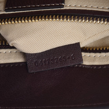 Chloe Suede Calfskin Small Faye Backpack Carbon Brown 7 of 7