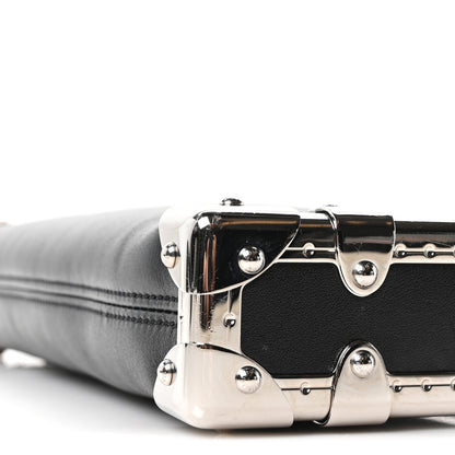 Louis Vuitton Calfskin Slim Trunk Black 9 of 9