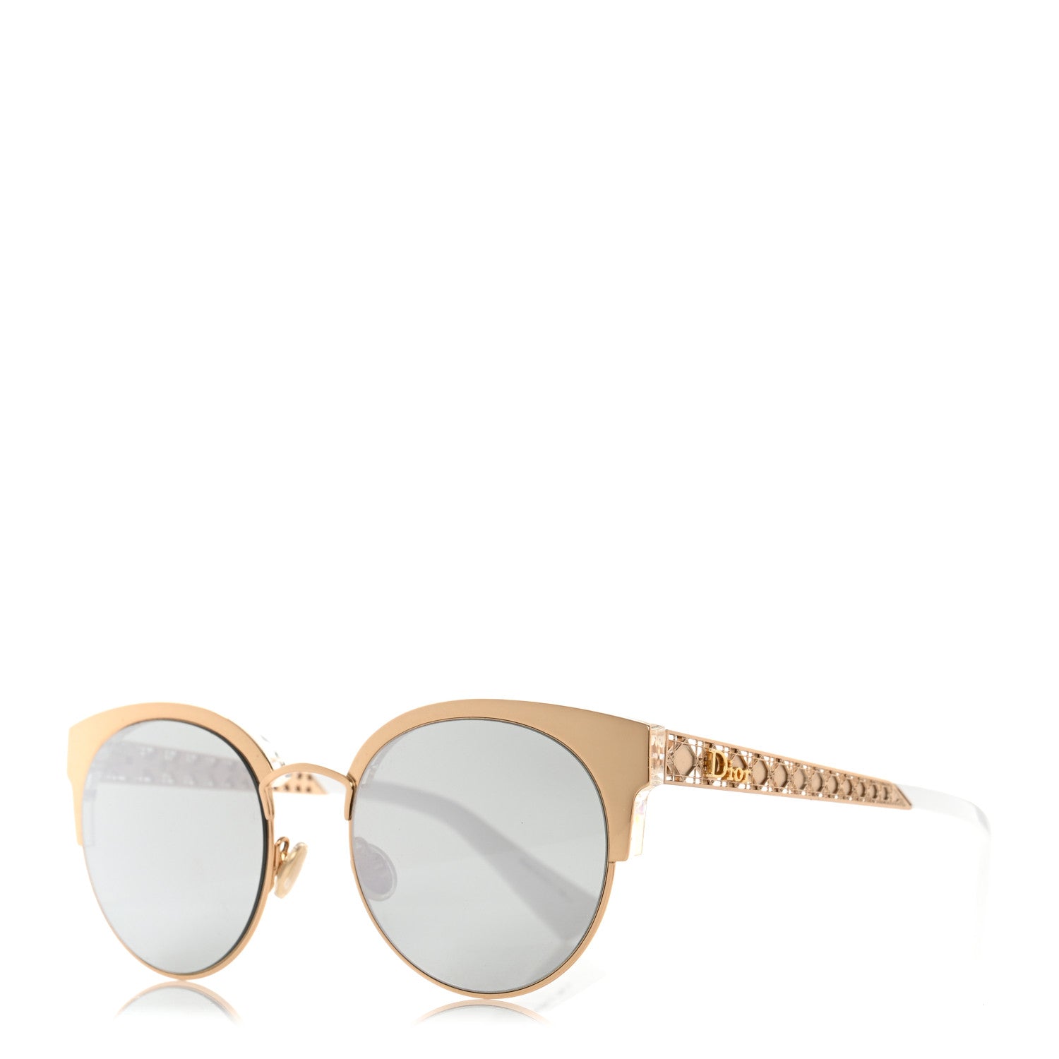 Christian Dior Diorama Mini Sunglasses Gold 1 of 8