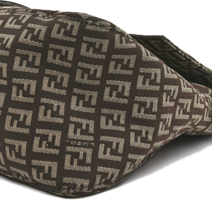 Fendi Zucchino Vitello Mama Baguette Testa di Moro Beige 10 of 10