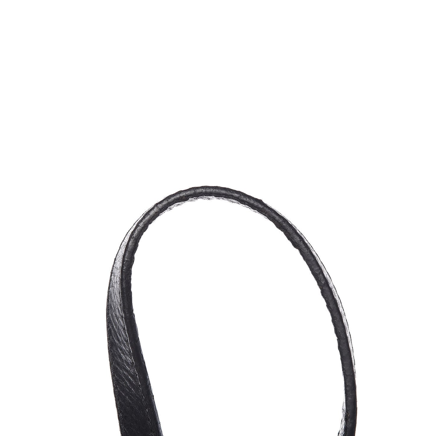 Glazed Calfskin Large On The Road Tote Black