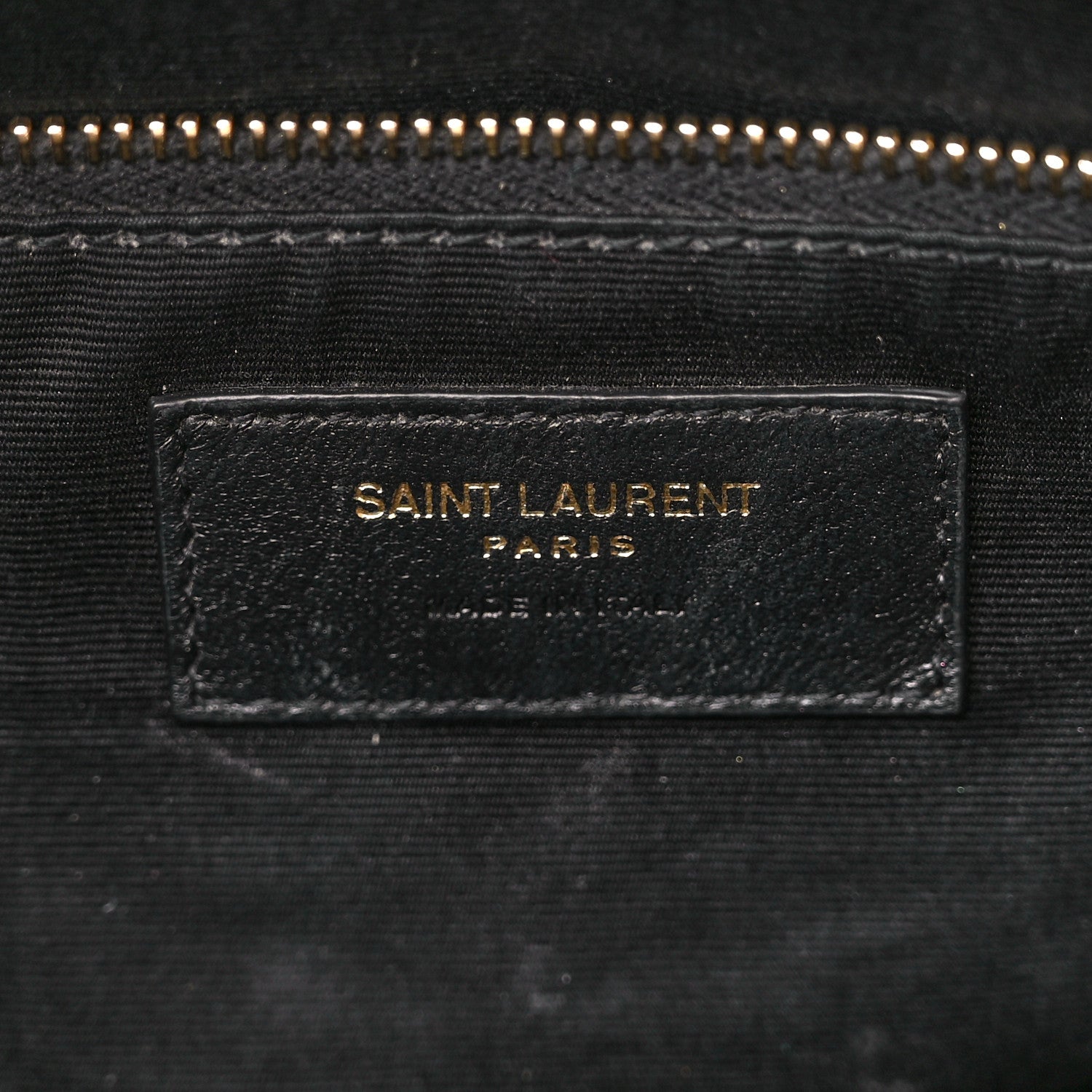 Saint Laurent Lambskin Quilted Medium Loulou Puffer Monogram Chain Satchel Dark Beige 6 of 12