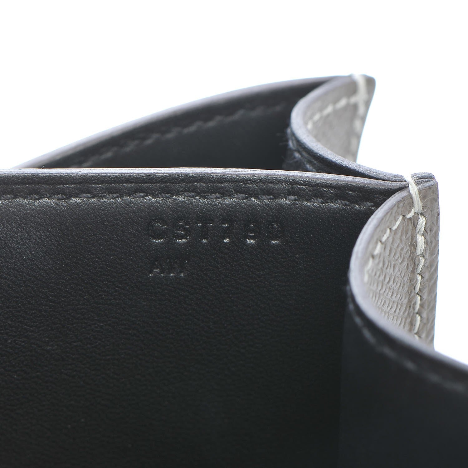 Hermes Epsom Horseshoe Constance 24 Etain Black 19 of 22