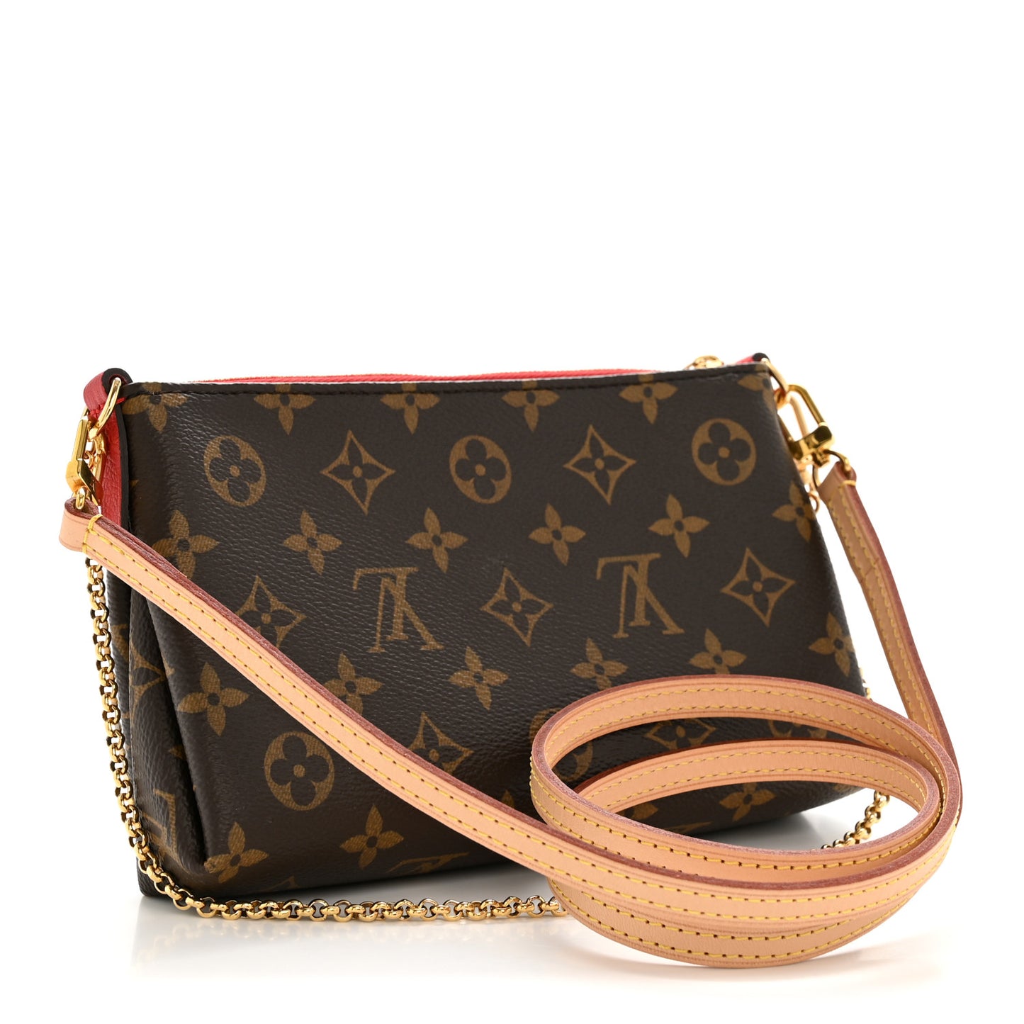 Monogram Pallas Clutch Cherry