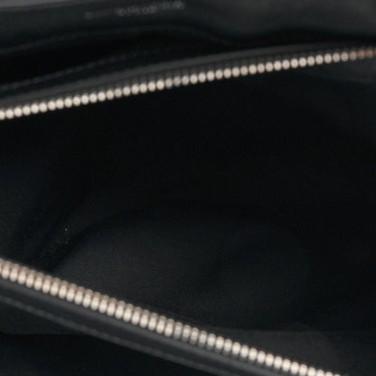 Saint Laurent Calfskin Y Quilted Monogram Large Loulou Chain Satchel Black 6 of 14