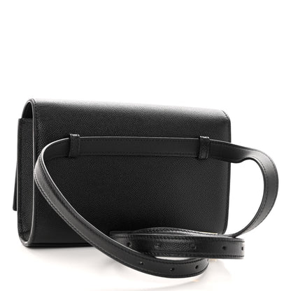 Saint Laurent Grain De Poudre Monogram Kate Belt Bag Black 3 of 9