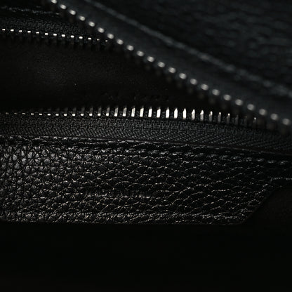 Celine Drummed Calfskin Micro Luggage Black 7 of 10