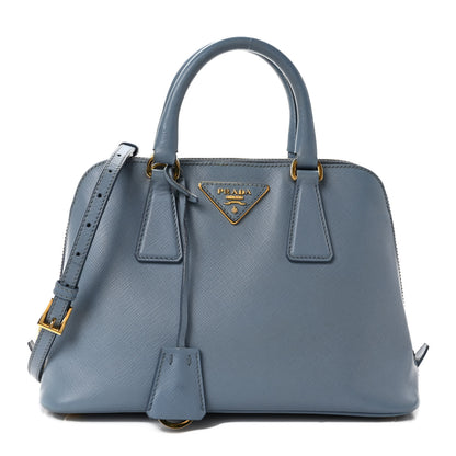 Prada Saffiano Lux Small Promenade Tote Aviazione 1 of 9
