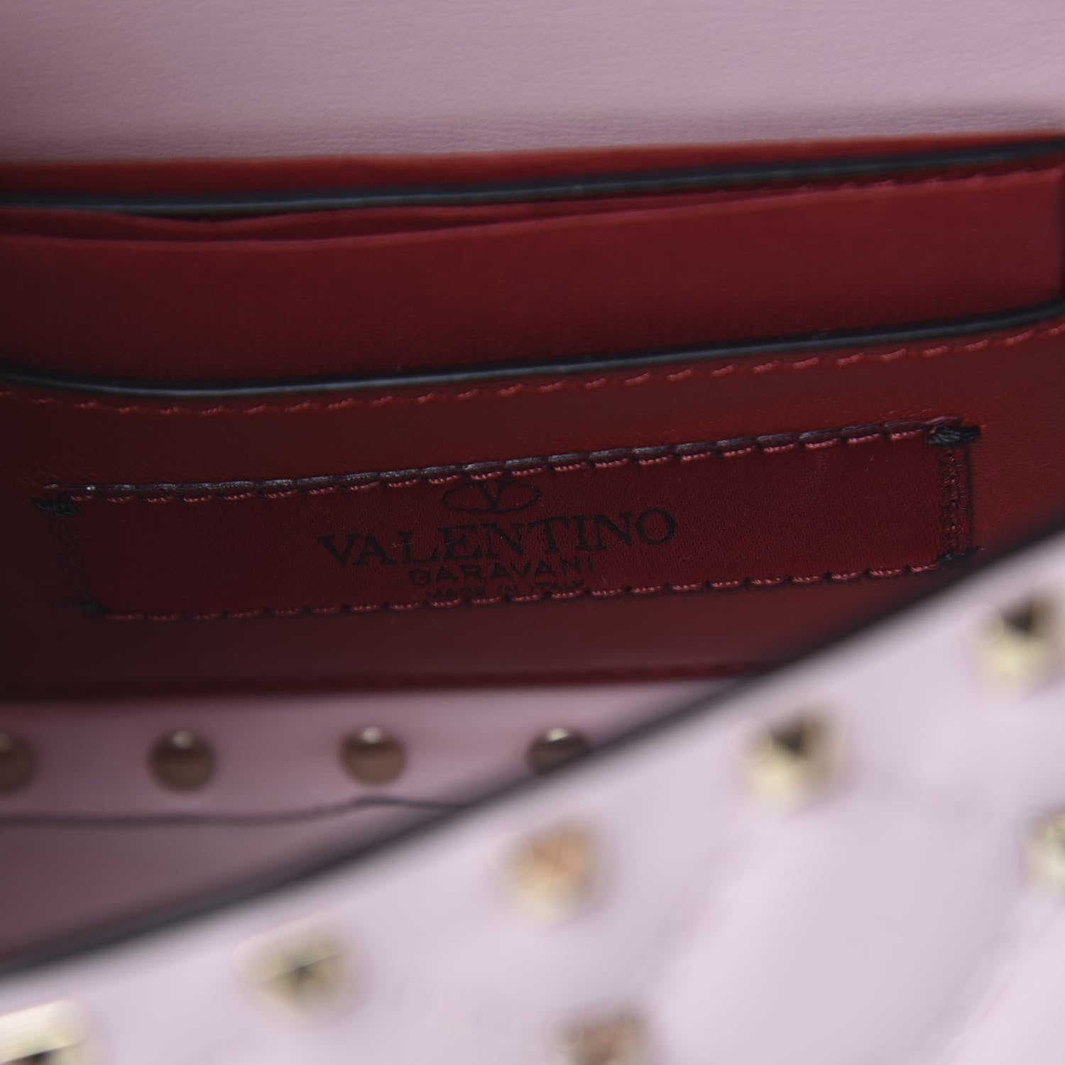 Valentino Garavani Nappa Micro Rockstud Spike Shoulder Bag Rose Quartz 6 of 9