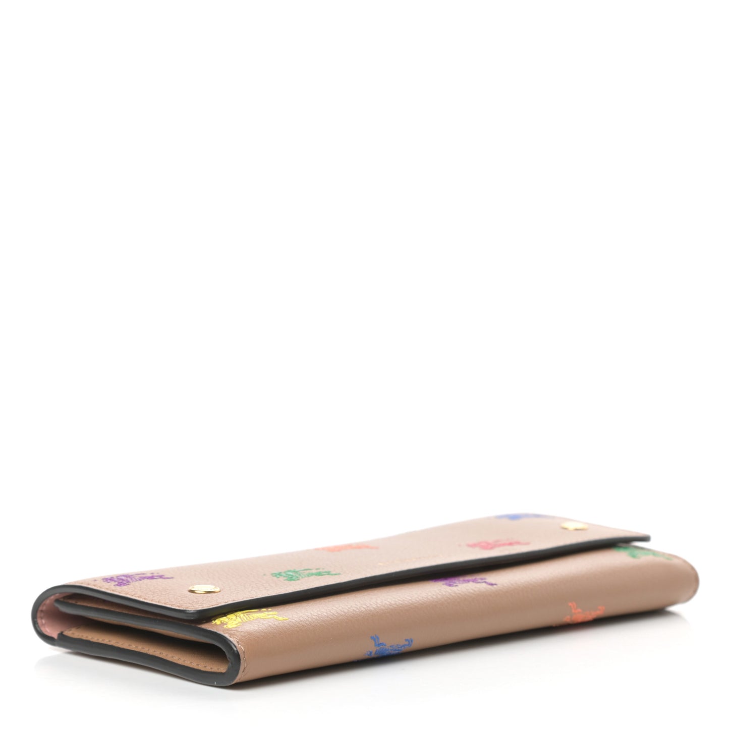 Grained Calfskin EKD Hollee Wallet Light Camel