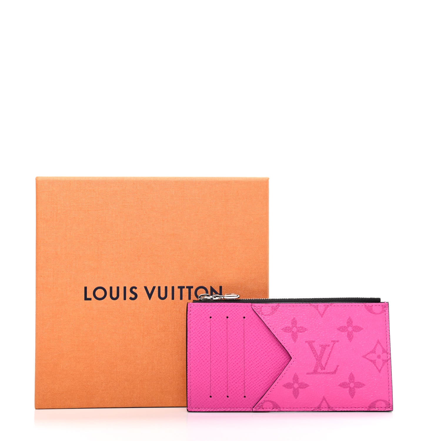 Louis Vuitton Taigarama Coin Card Holder Fuchsia 7 of 7