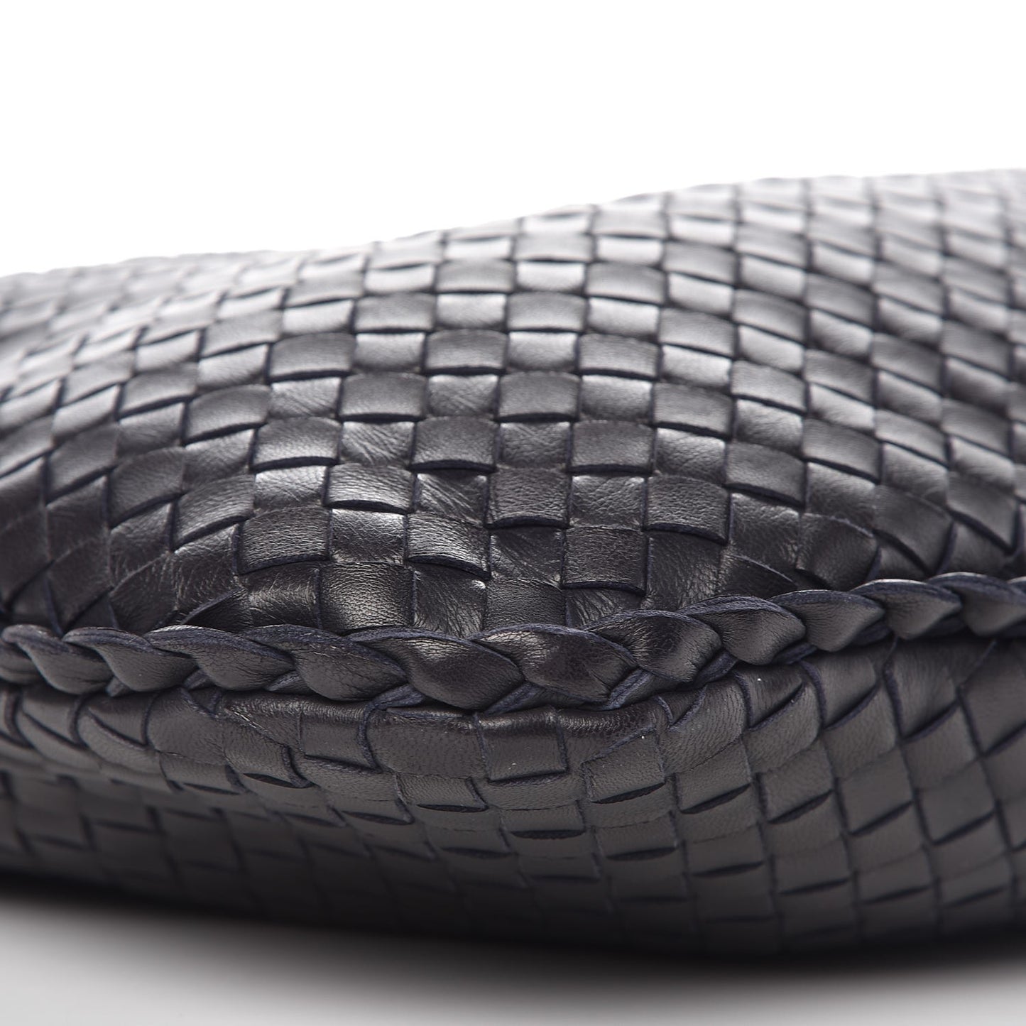 Nappa Intrecciato Medium Veneta Hobo Tourmaline
