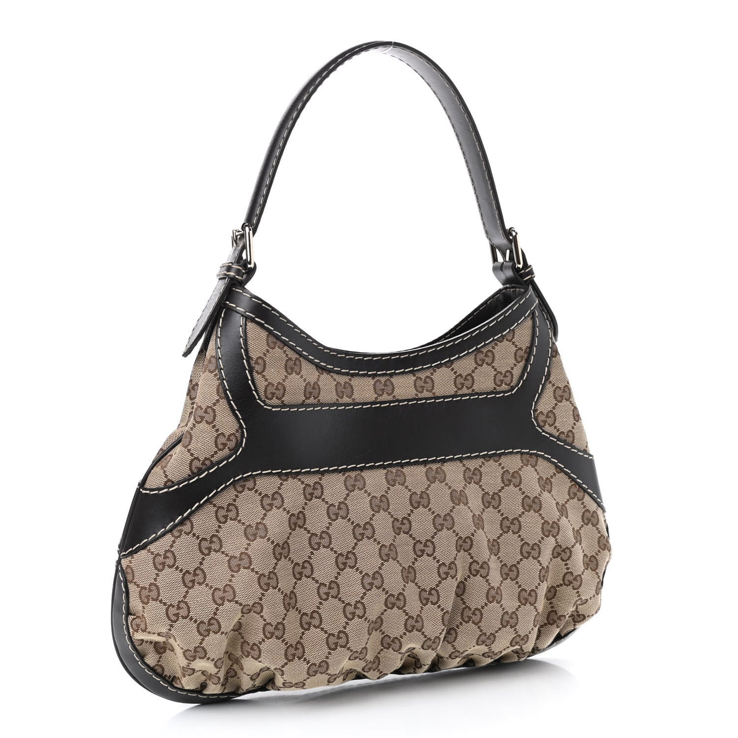 Monogram GG Queen Bow Hobo Brown