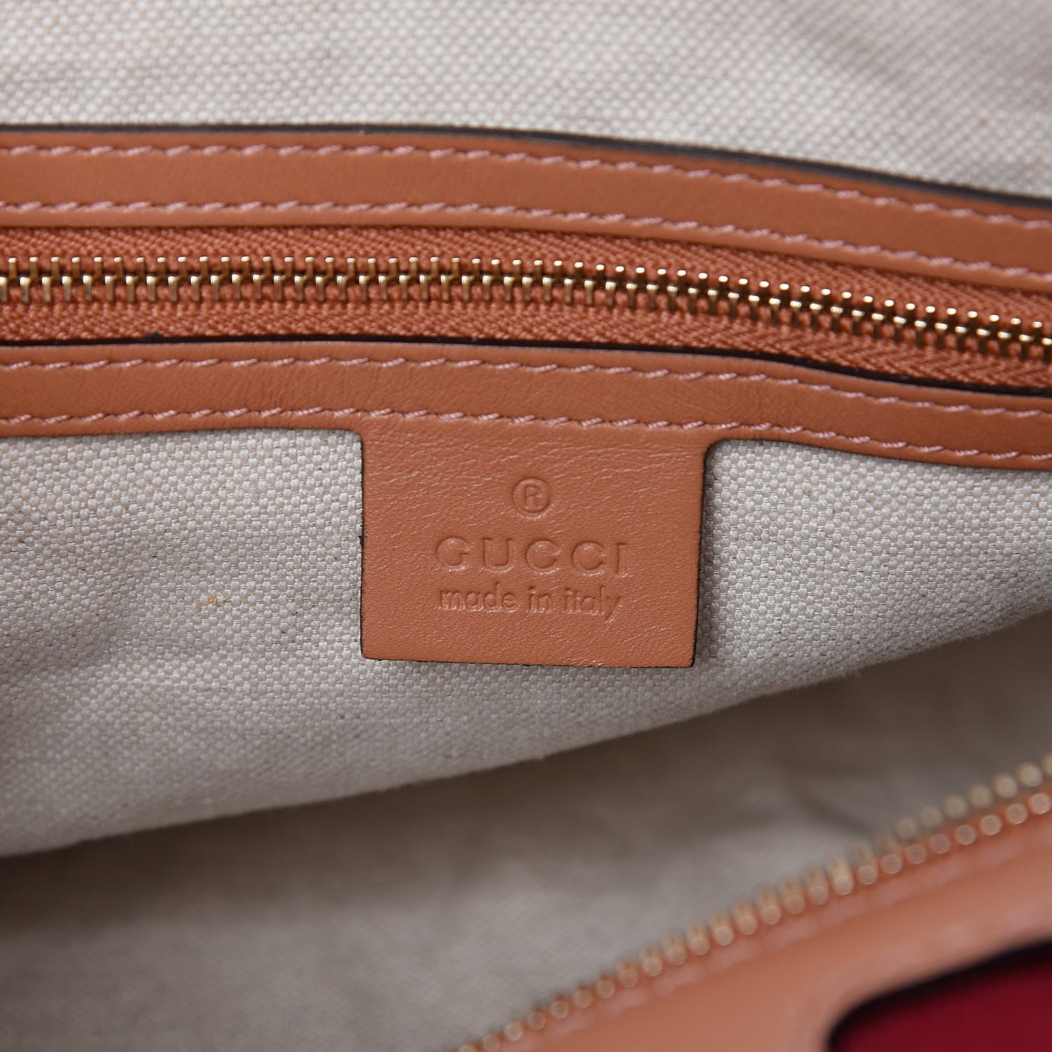 Gucci Monogram Vintage Web Medium Boston Pink 6 of 12
