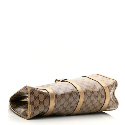 Gucci Crystal Monogram Medium Joy Shoulder Bag Bronze 4 of 10