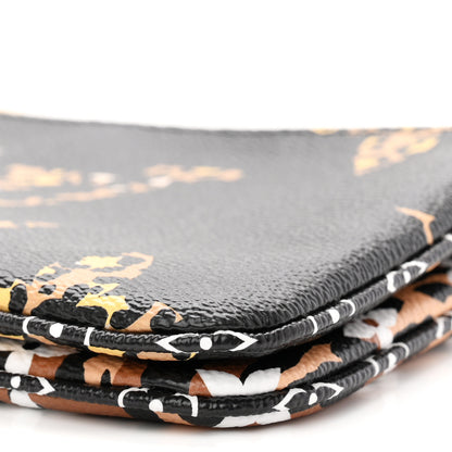 Louis Vuitton Monogram Giant Jungle Pochette Double Zip Black 9 of 9