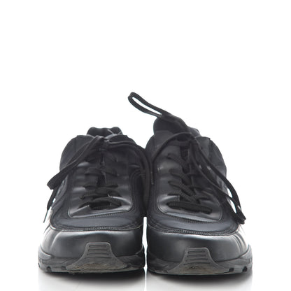 Chanel Lycra Fabric CC Sneakers 41 Black 2 of 13