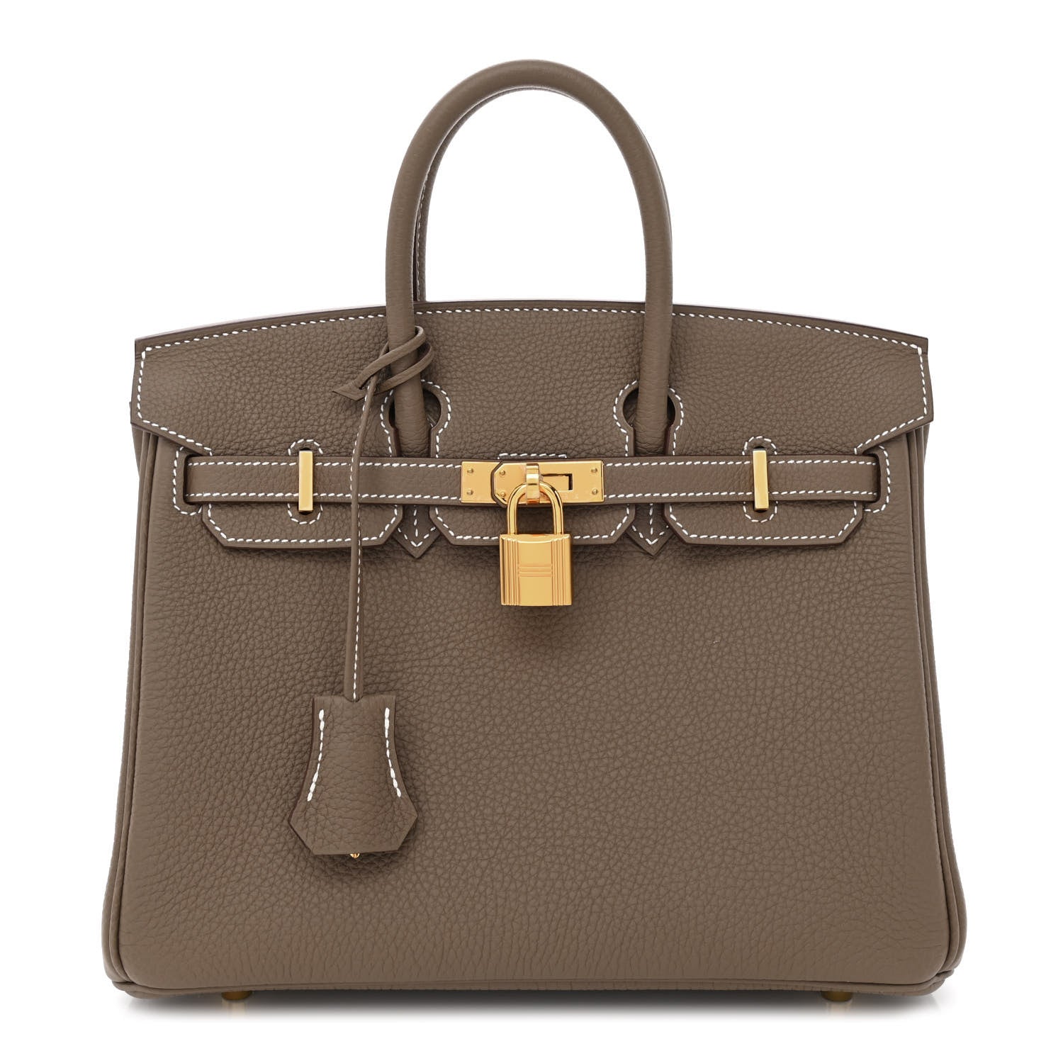 Hermes Togo Birkin 25 Etoupe 1 of 12