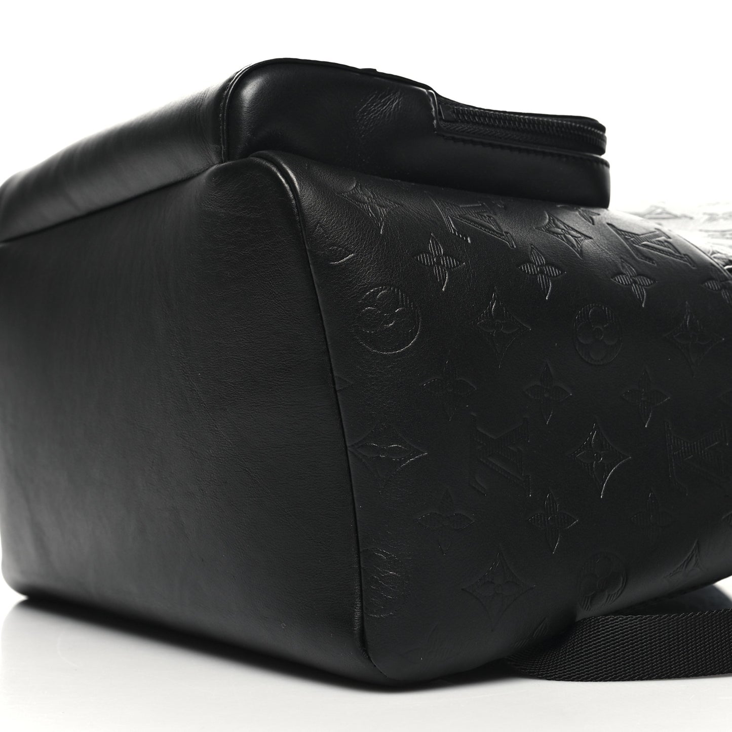 Calfskin Monogram Shadow Racer Backpack Black