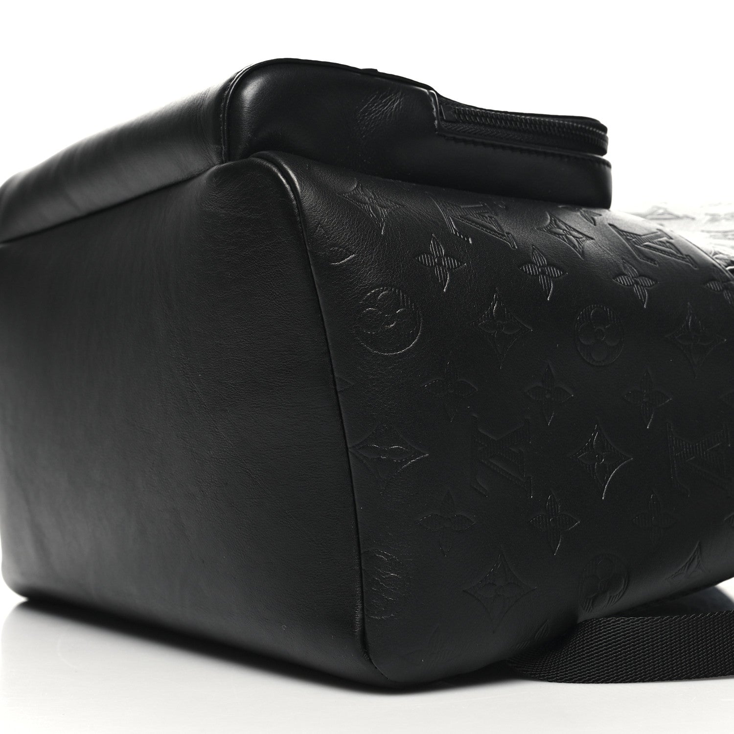 Louis Vuitton Calfskin Monogram Shadow Racer Backpack Black 9 of 9