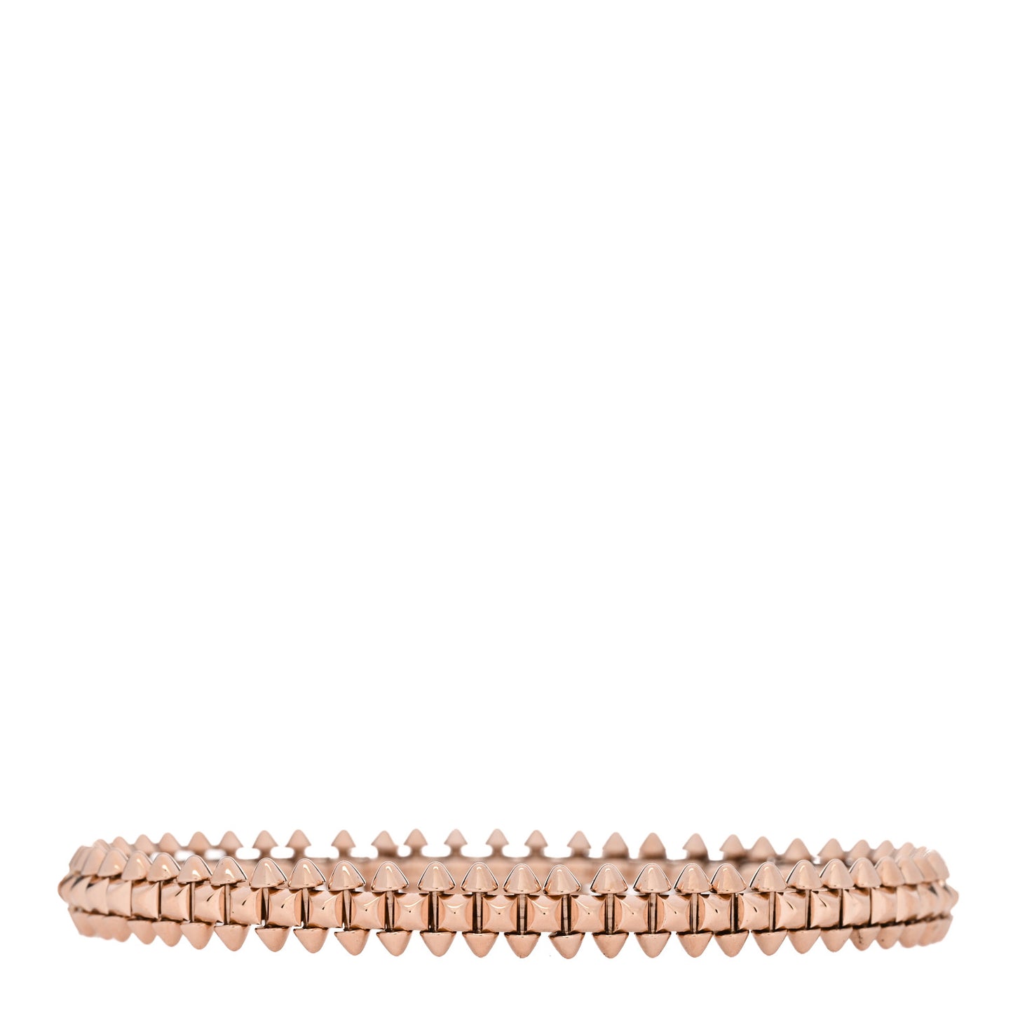 18K Pink Gold Small Clash De Cartier Bracelet 16