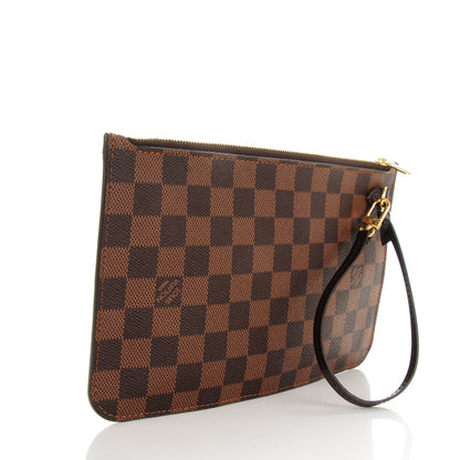 Louis Vuitton Damier Ebene Neverfull MM GM Pochette 3 of 7
