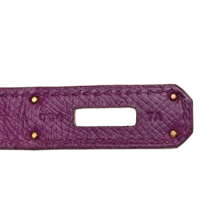 Hermes Epsom Horseshoe Birkin 30 Rose Confetti Anemone 7 of 12