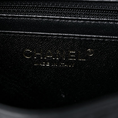 Chanel Lambskin Quilted Mini Square Flap Black 6 of 17