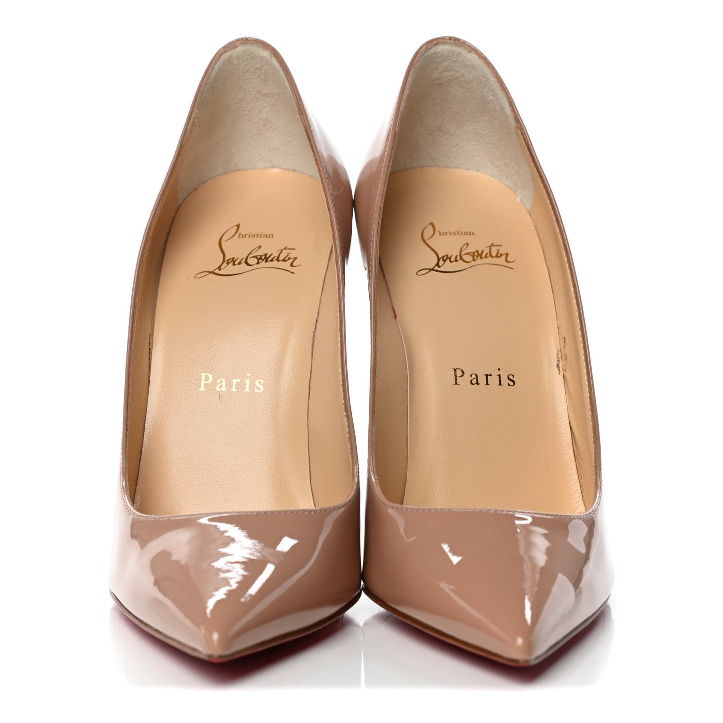Patent Kate 100 Pumps 37 Nude
