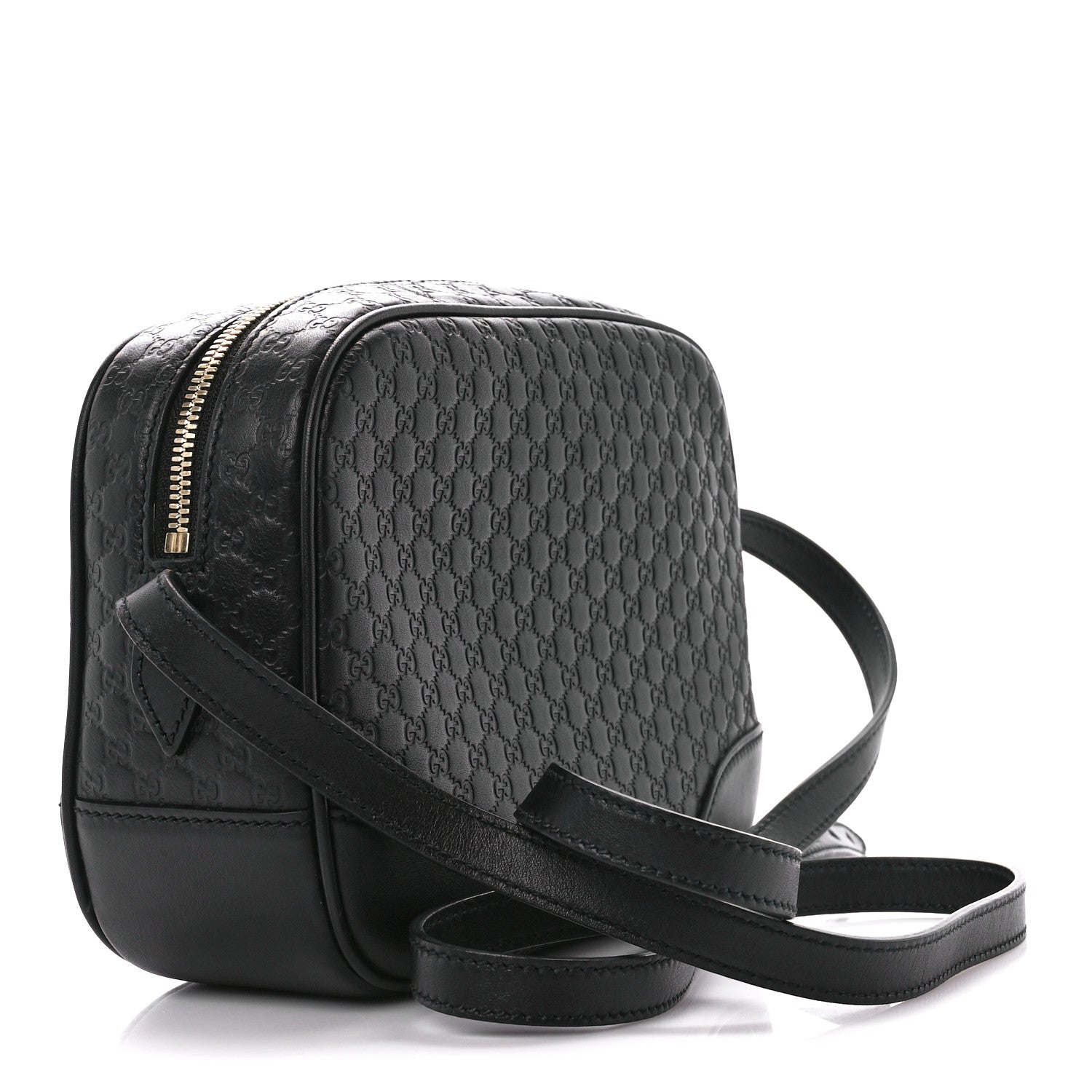 Gucci Microguccissima Mini Bree Messenger Bag Black 3 of 11