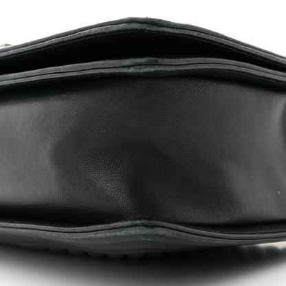 Chanel Calfskin Chevron Quilted New Medium Boy Flap Black 10 of 19