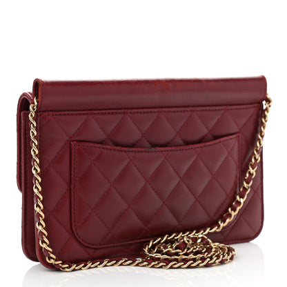 Chanel Lambskin Quilted Medium Crossing Times Flap Red 3 of 13