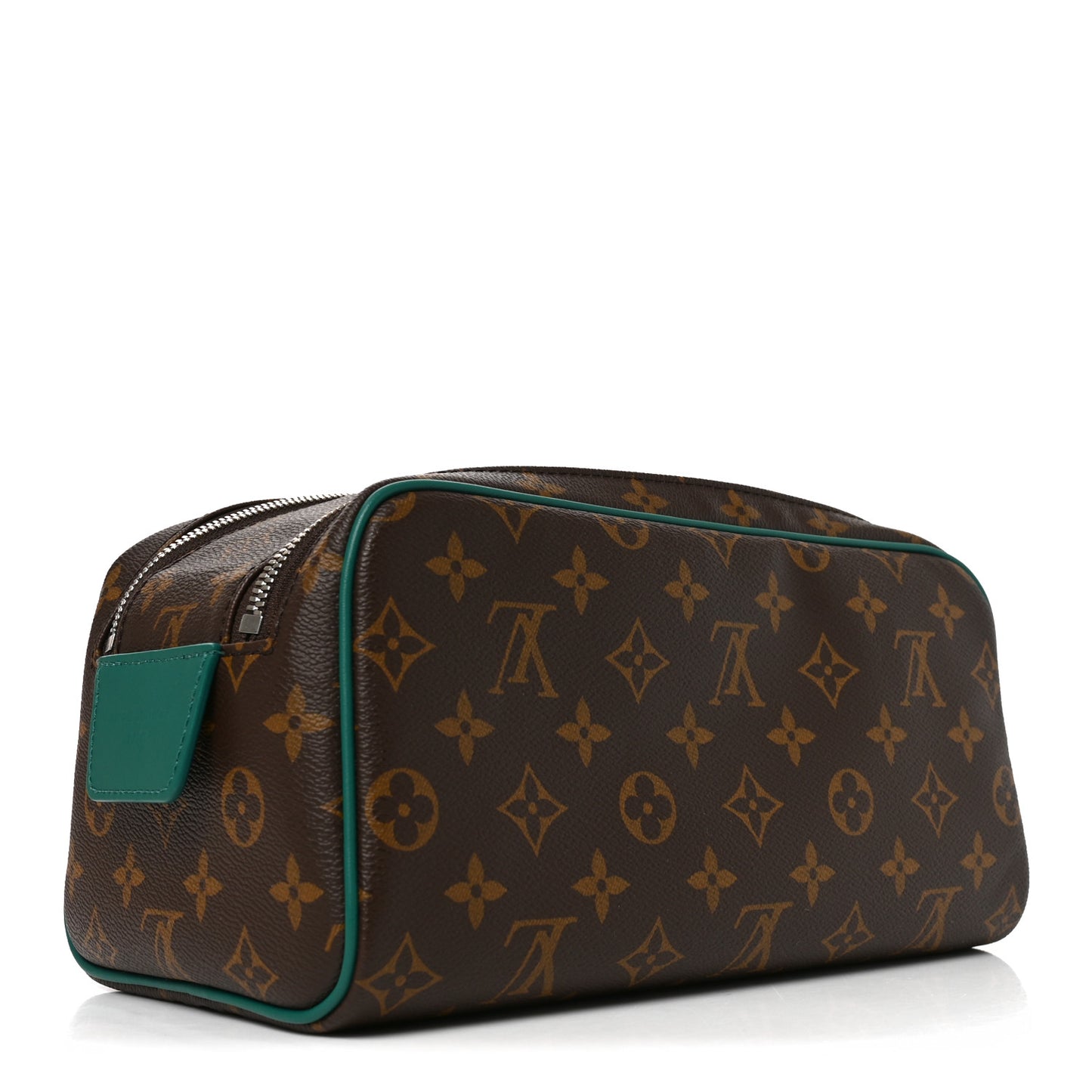 Monogram Dopp Kit Toilet Pouch Borneo Green