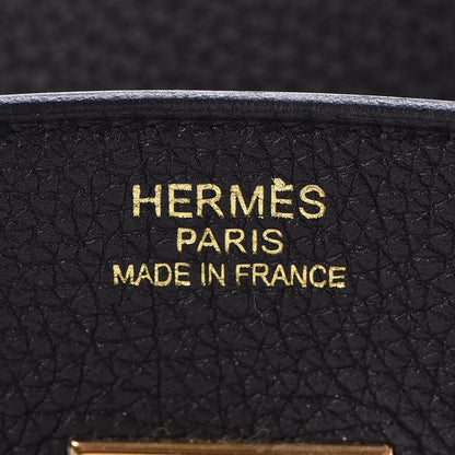 Hermes Togo Birkin 35 Black 16 of 36