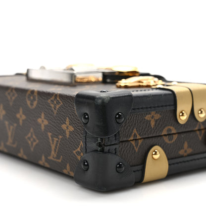 Louis Vuitton Monogram Column Petite Malle Black 9 of 11