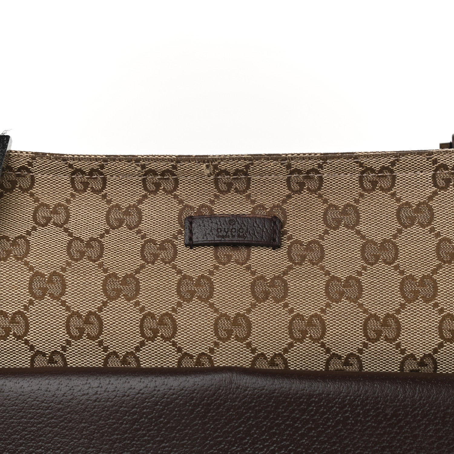 Gucci Monogram Small Messenger Dark Brown 7 of 13