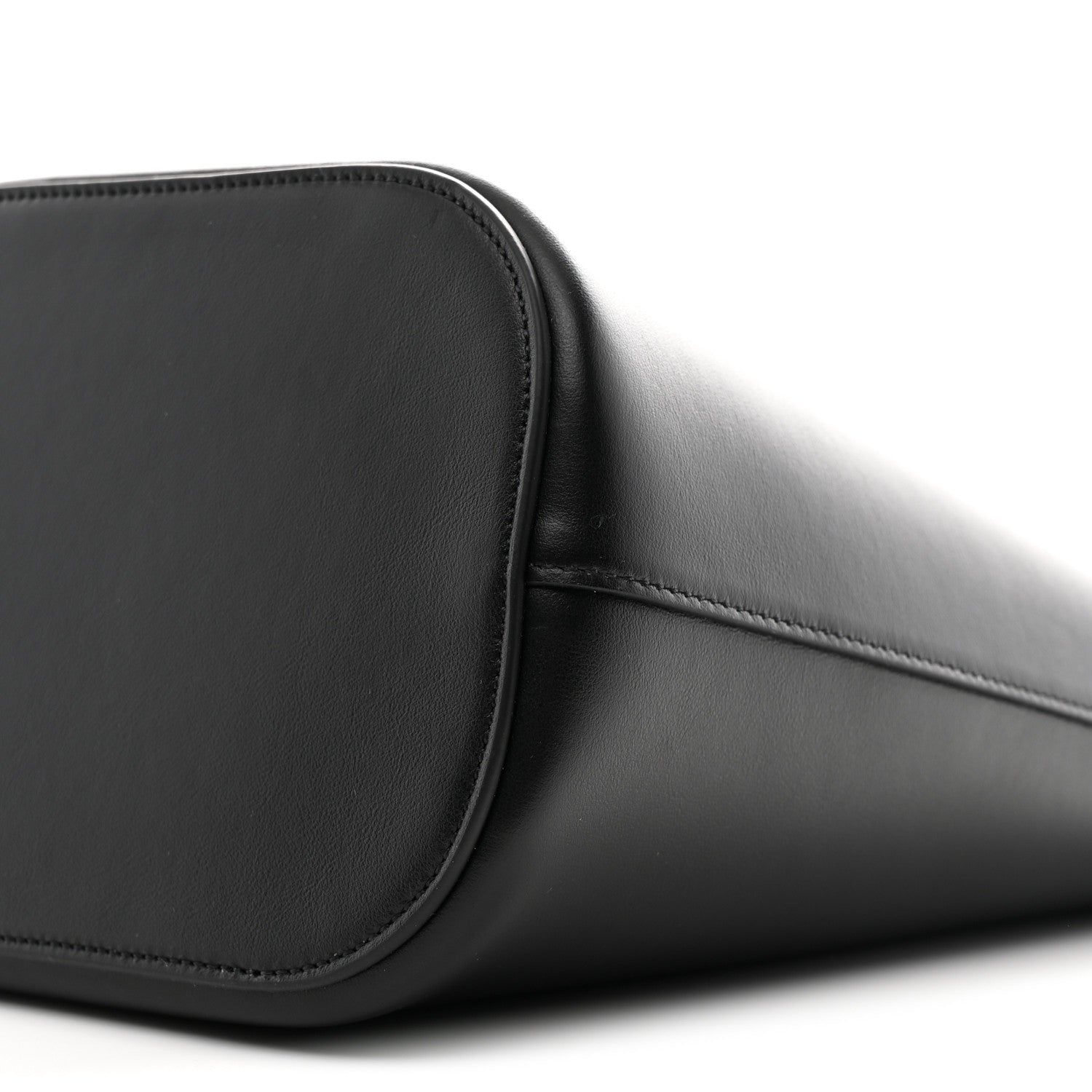 Celine Smooth Calfskin Triomphe Small Louise Bag Black 9 of 10