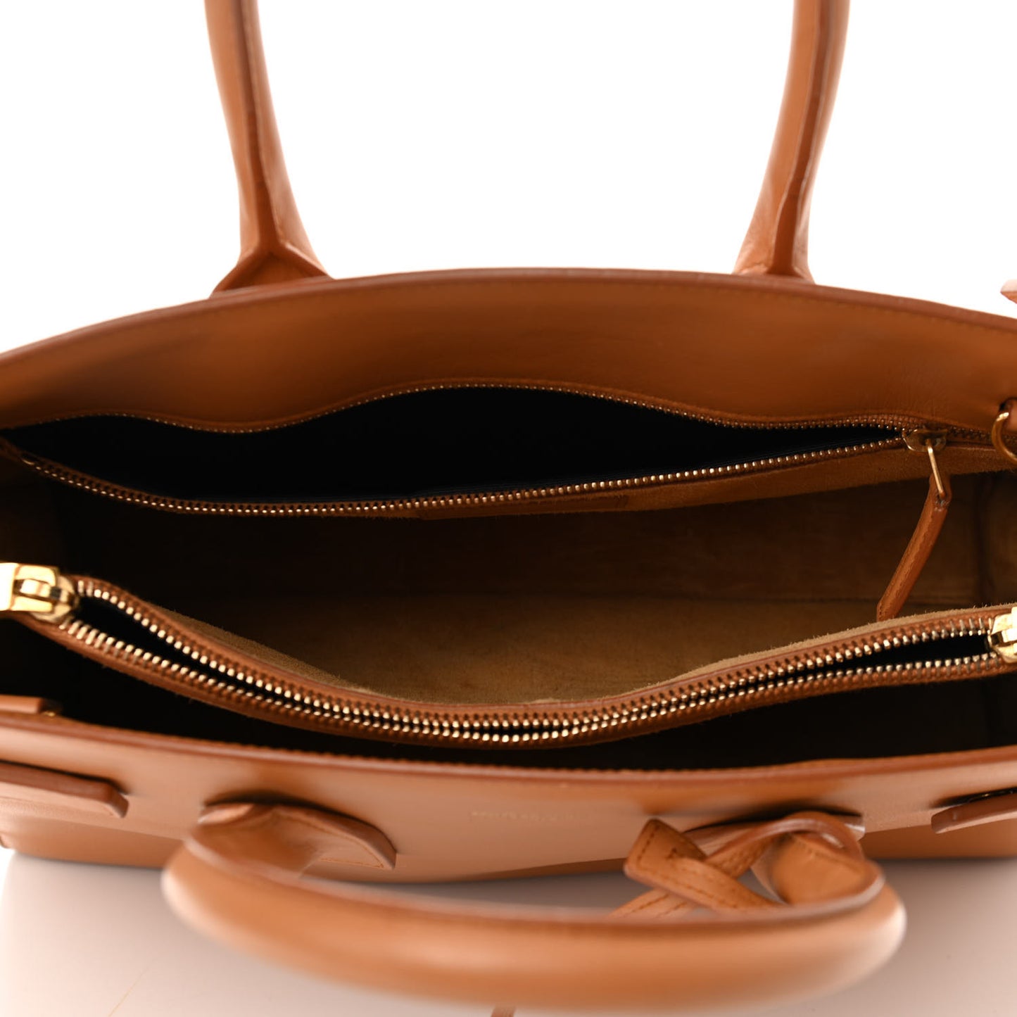 Calfskin Small Sac De Jour Gold