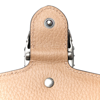 Gucci Dollar Calfskin Crystal Super Mini Dionysus Shoulder Bag Natural Tan Black Diamond 9 of 10
