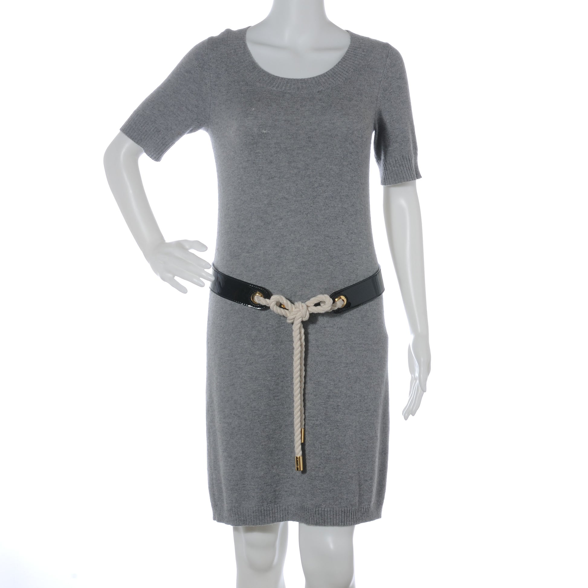 Louis Vuitton Patent Inventeur Rope Belt 85 34 2 of 10