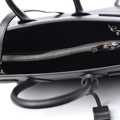 Saint Laurent Grained Calfskin Small Sac De Jour Coal 5 of 9