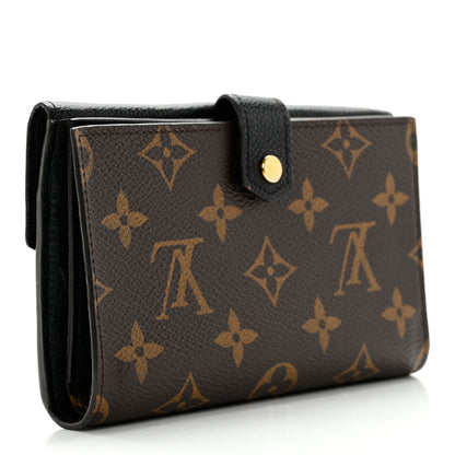 Louis Vuitton Monogram Pallas Compact Wallet Black 3 of 15