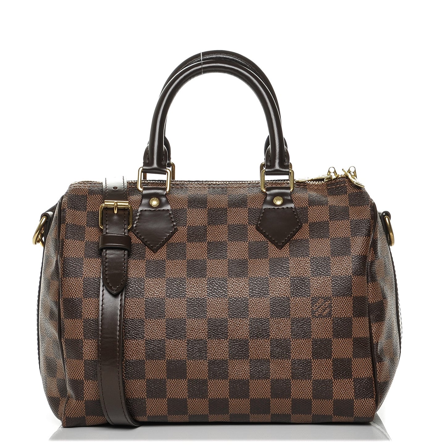 Damier Ebene Speedy Bandouliere 25
