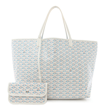 Goyard Goyardine Saint Louis Claire Voie GM White Opaline 3 of 13