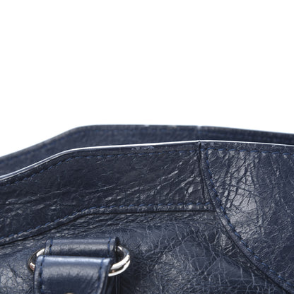 Balenciaga Agneau Classic Silver Hardware City Blue Obscur 12 of 13