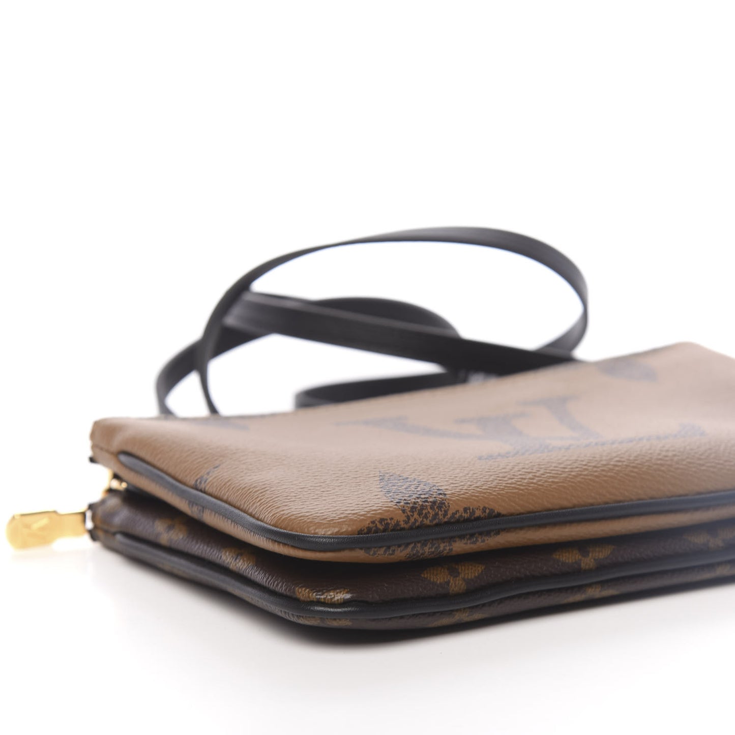 Reverse Monogram Giant Double Zip Pochette
