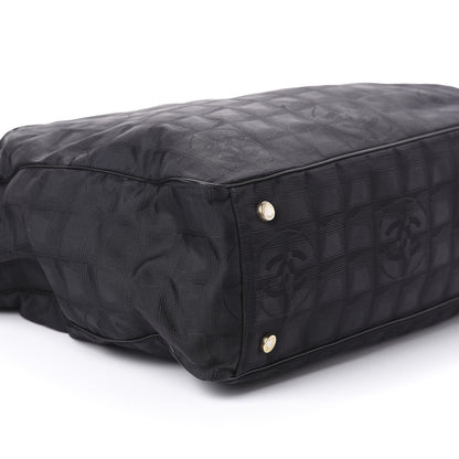 Chanel Nylon Large Travel Tote Black 9 of 10