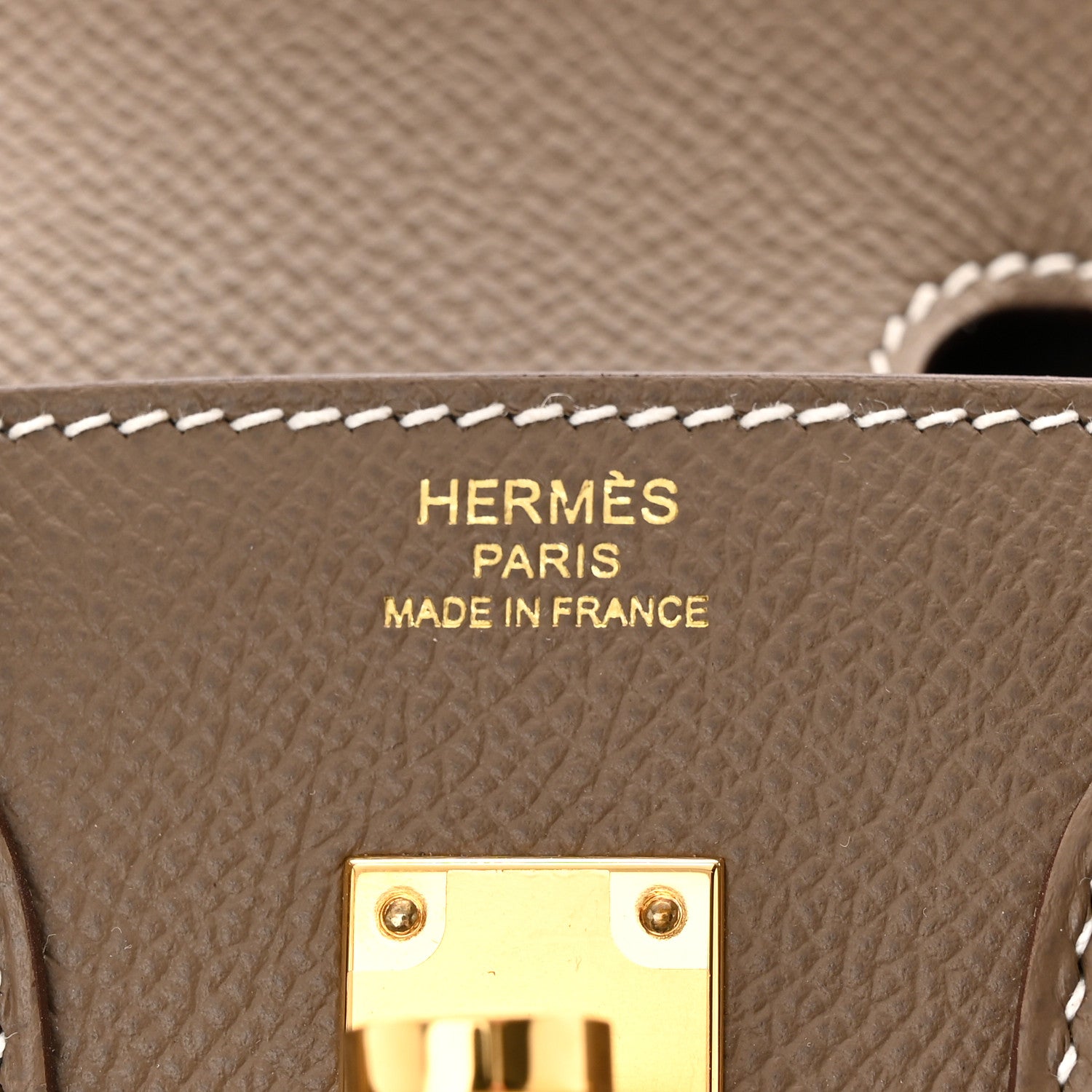 Hermes Epsom Birkin Sellier 25 Etoupe 6 of 11